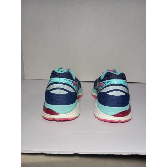 ASICS Gel Cumulus 18 Running Shoes Women's US 9.5 EUR 41.5 Blue Pink Color T6C8N - Picture 5 of 13